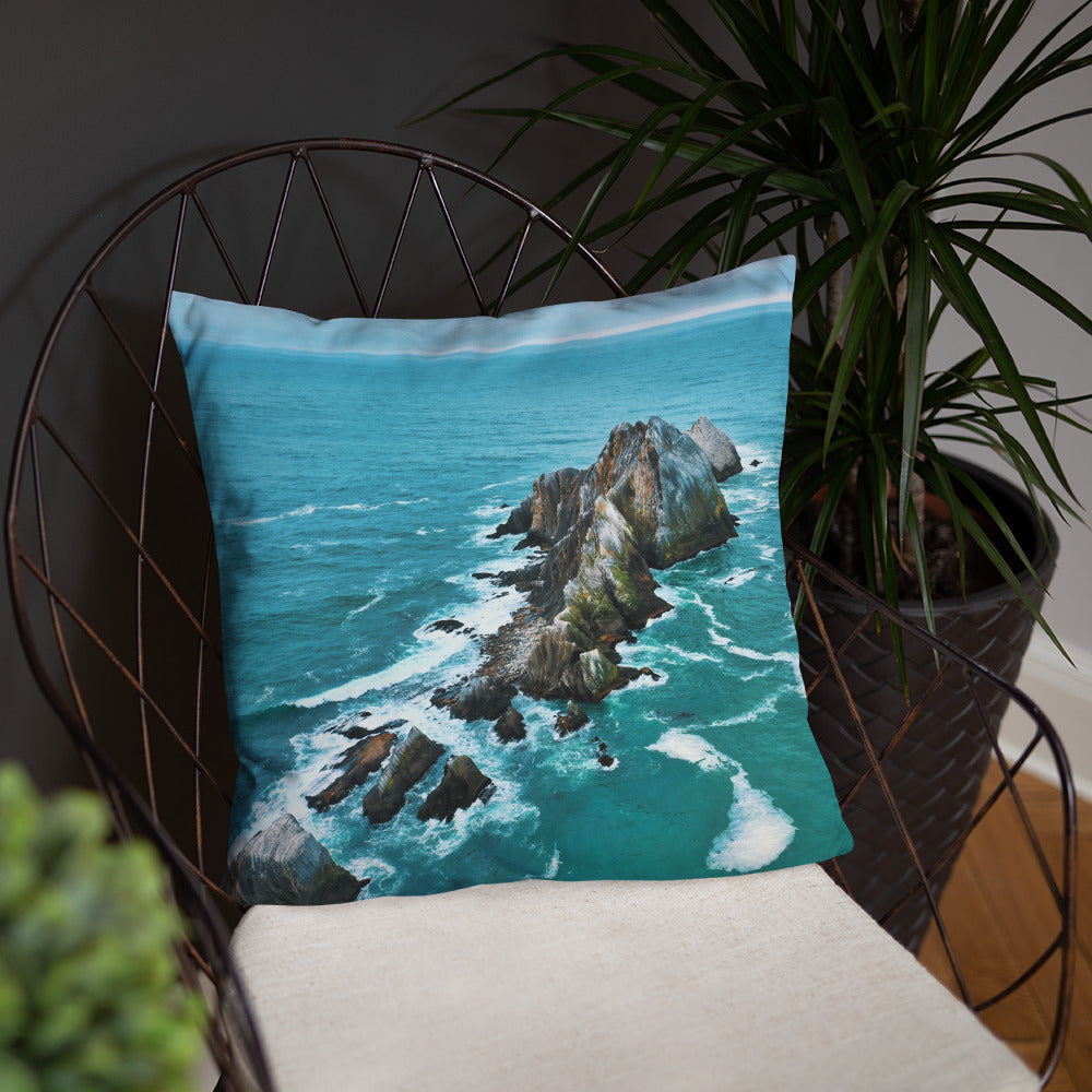 San Pedro Point Rocks Pillow