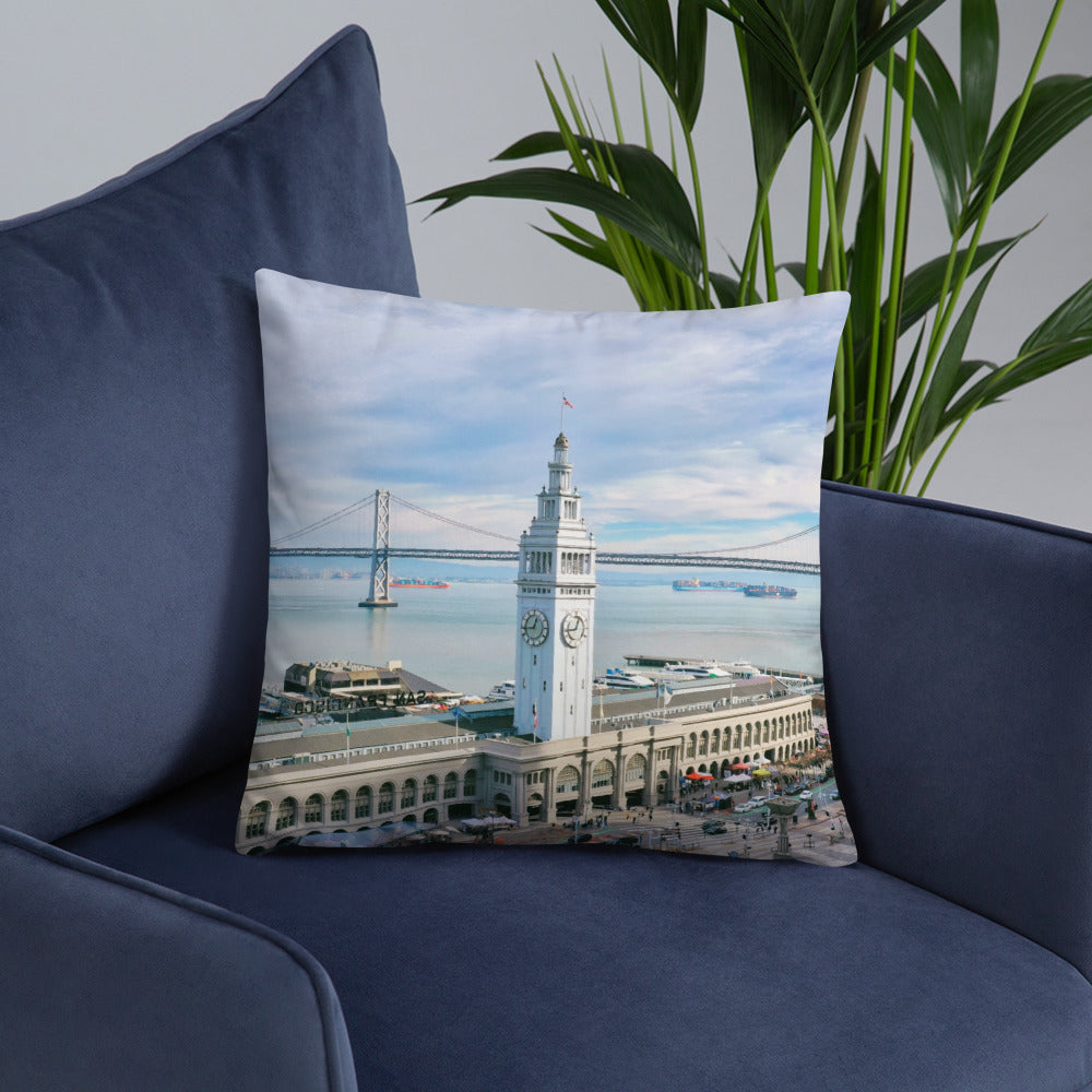 Ferry Building Pillow