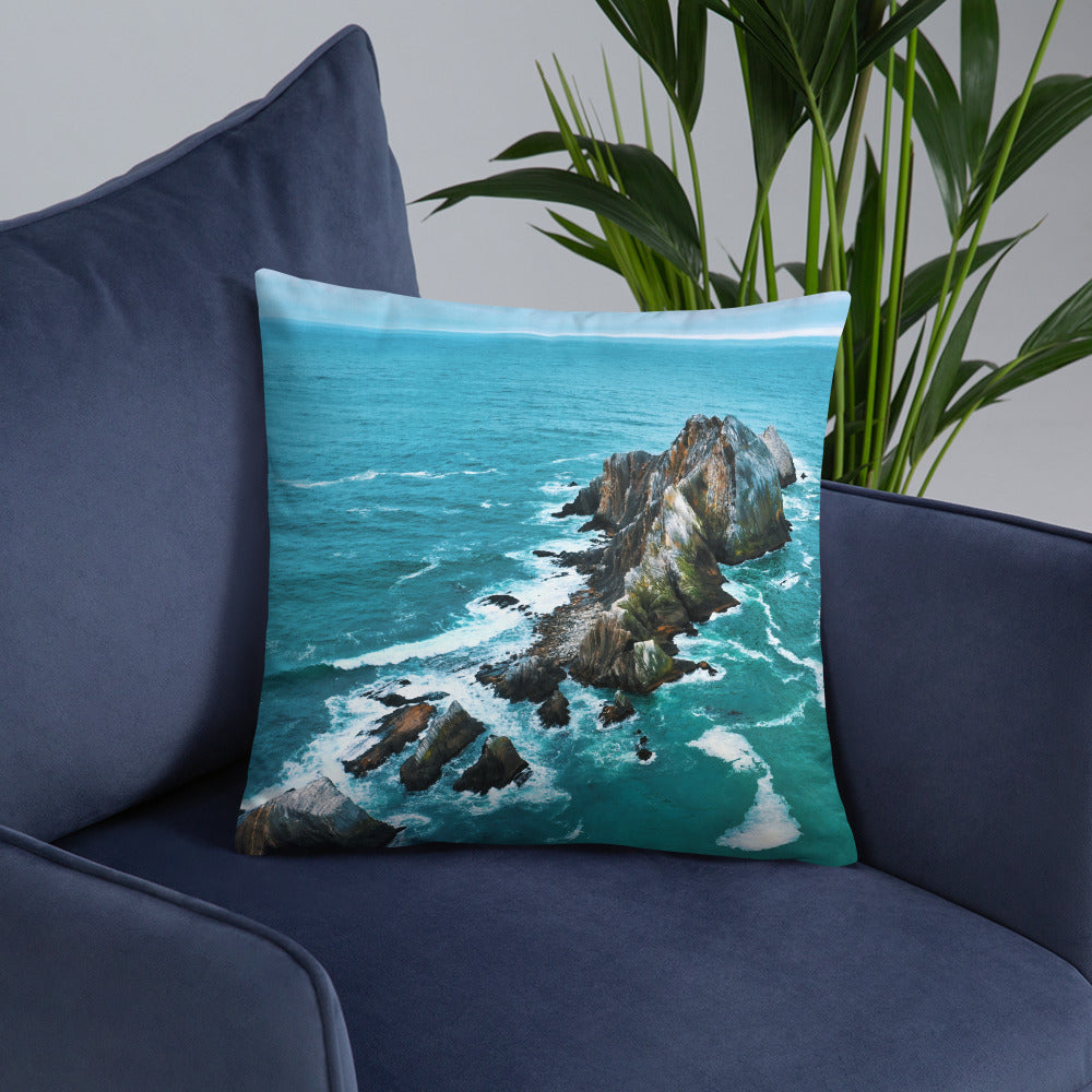 San Pedro Point Rocks Pillow