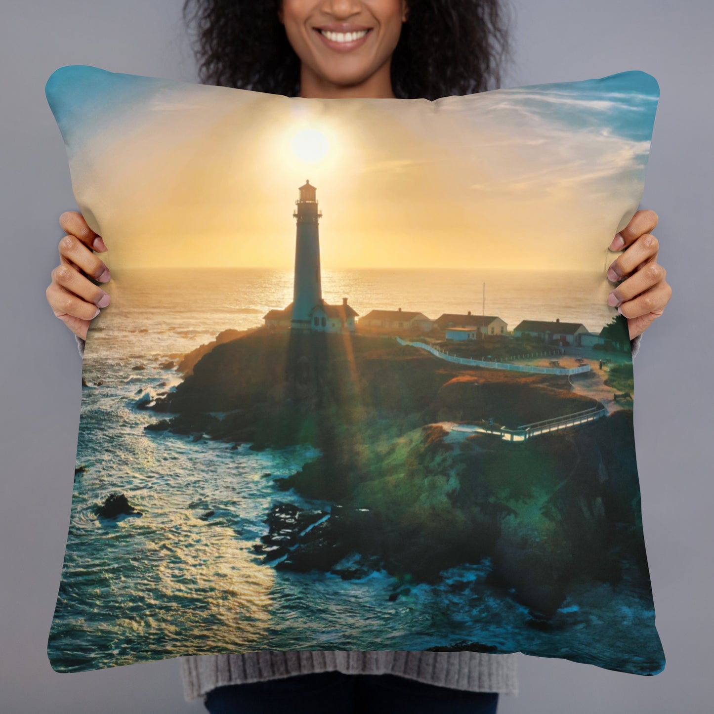 Pigeon Point Lighthouse  Pillow