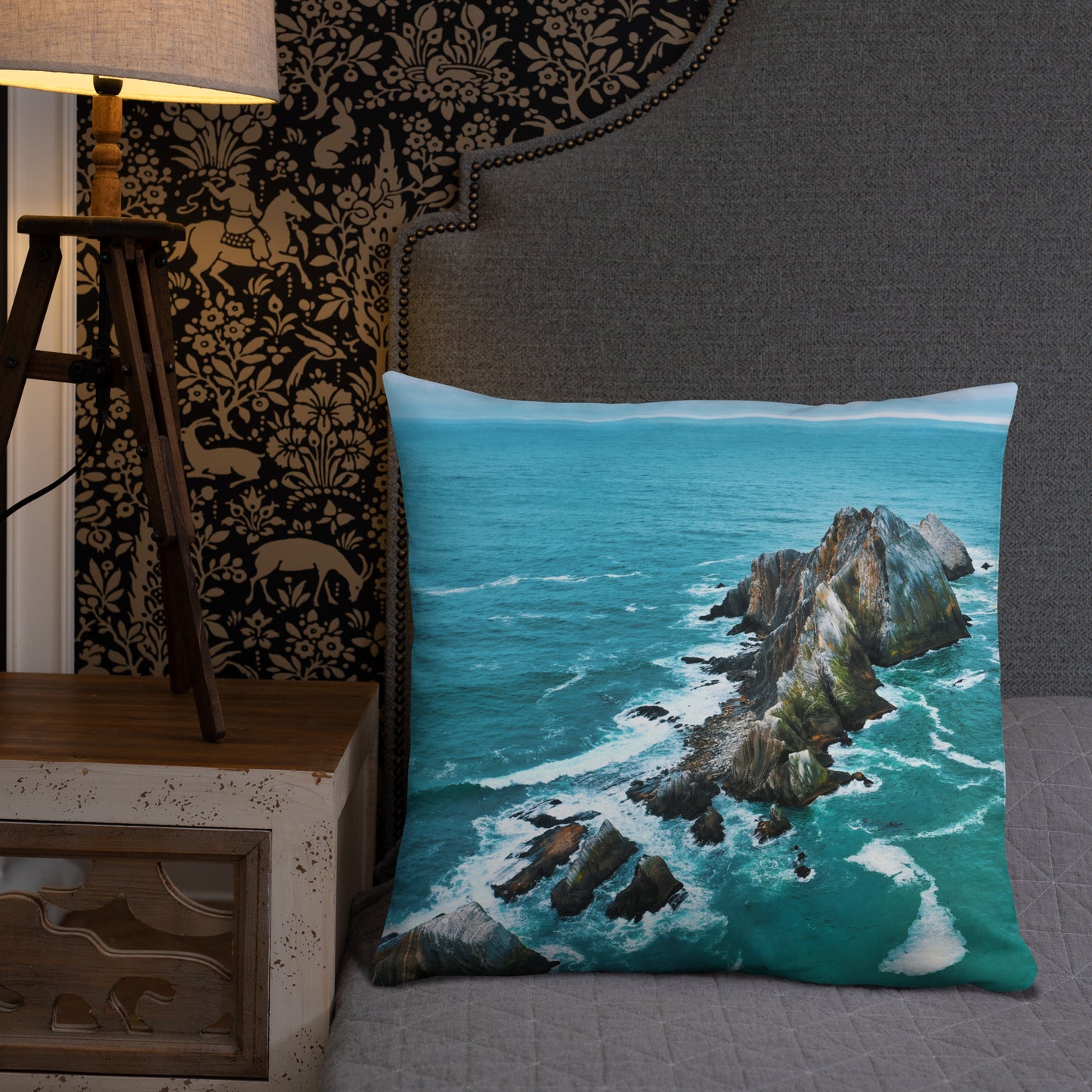 San Pedro Point Rocks Pillow