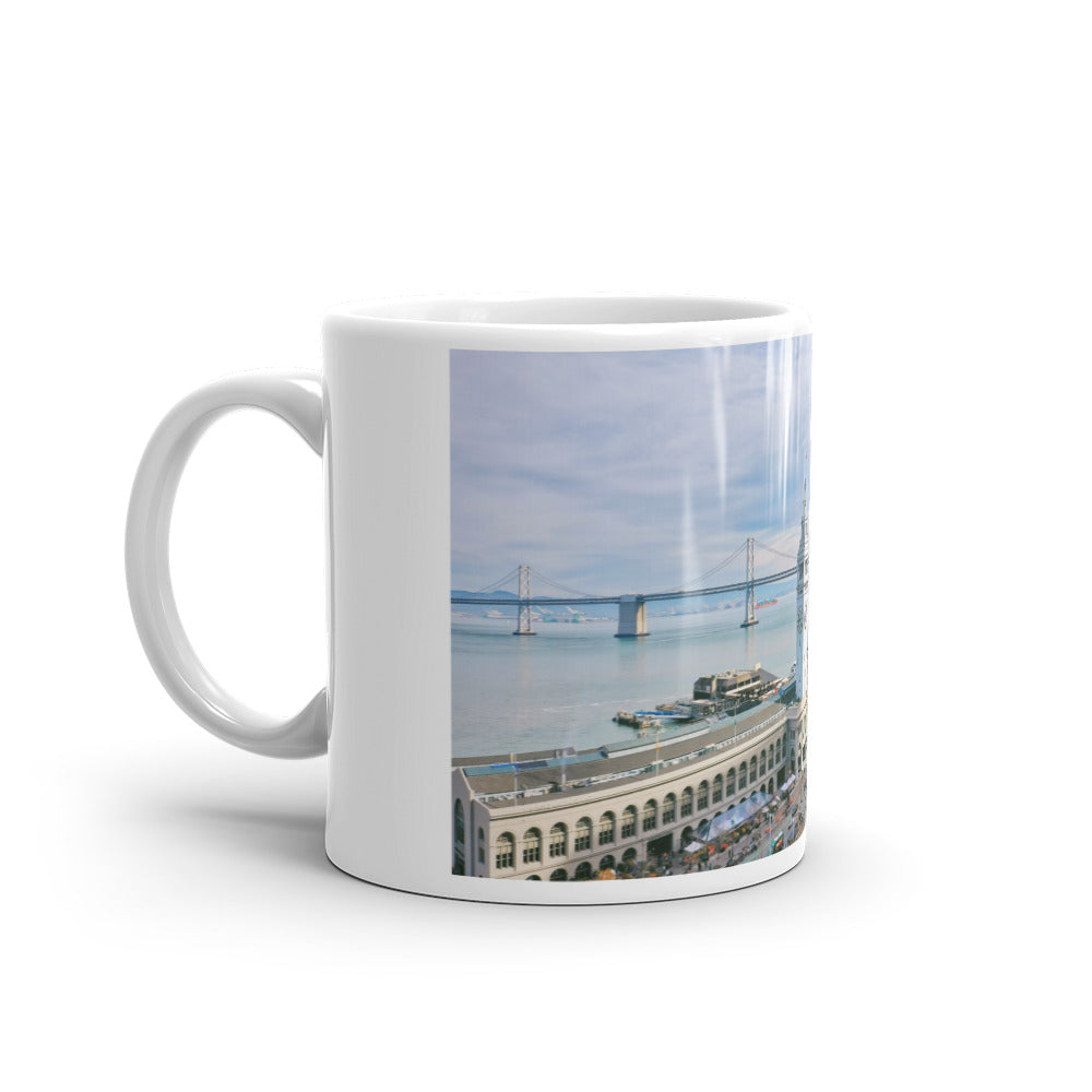 Ferry Building White glossy mug